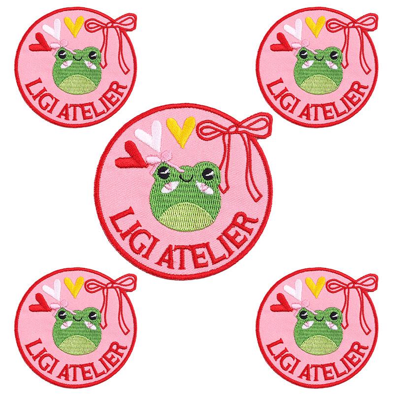 10pcs /Lots Netherland Carnival Patch Netherland Oeteldonk Emblem Full Embroidered Patches Iron On Patches For Clothing Sew Diy 