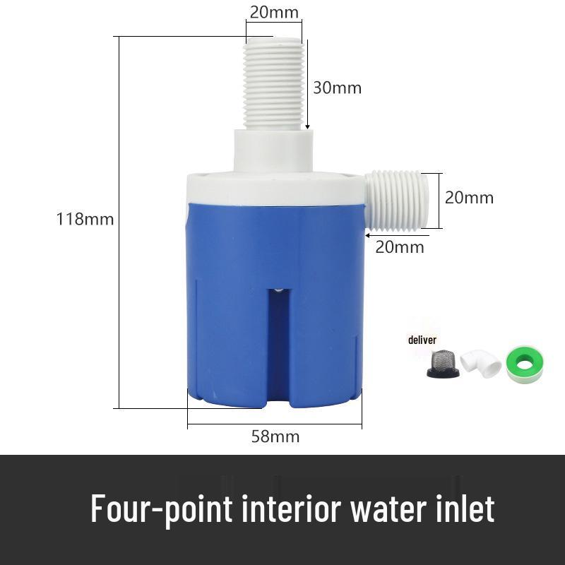 

Automatic Water Tank Float Valve Controller – Self-Stop Switch for Water Level Control in Tanks and Pools