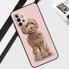 Brown Cockapoo Case For Samsung Galaxy A54 A34 A14 A56 A36 A26 A16 A06 A12 A22 A32 A52 A13 A53 A15 A35 A55
