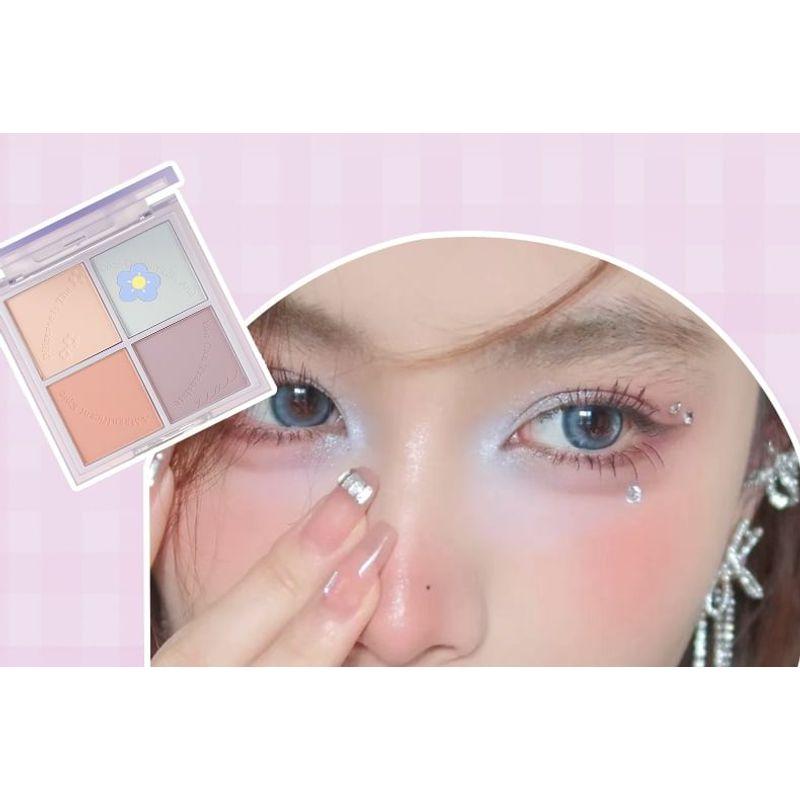Xixi - 4 Colors Blusher Palette - 2 Colors