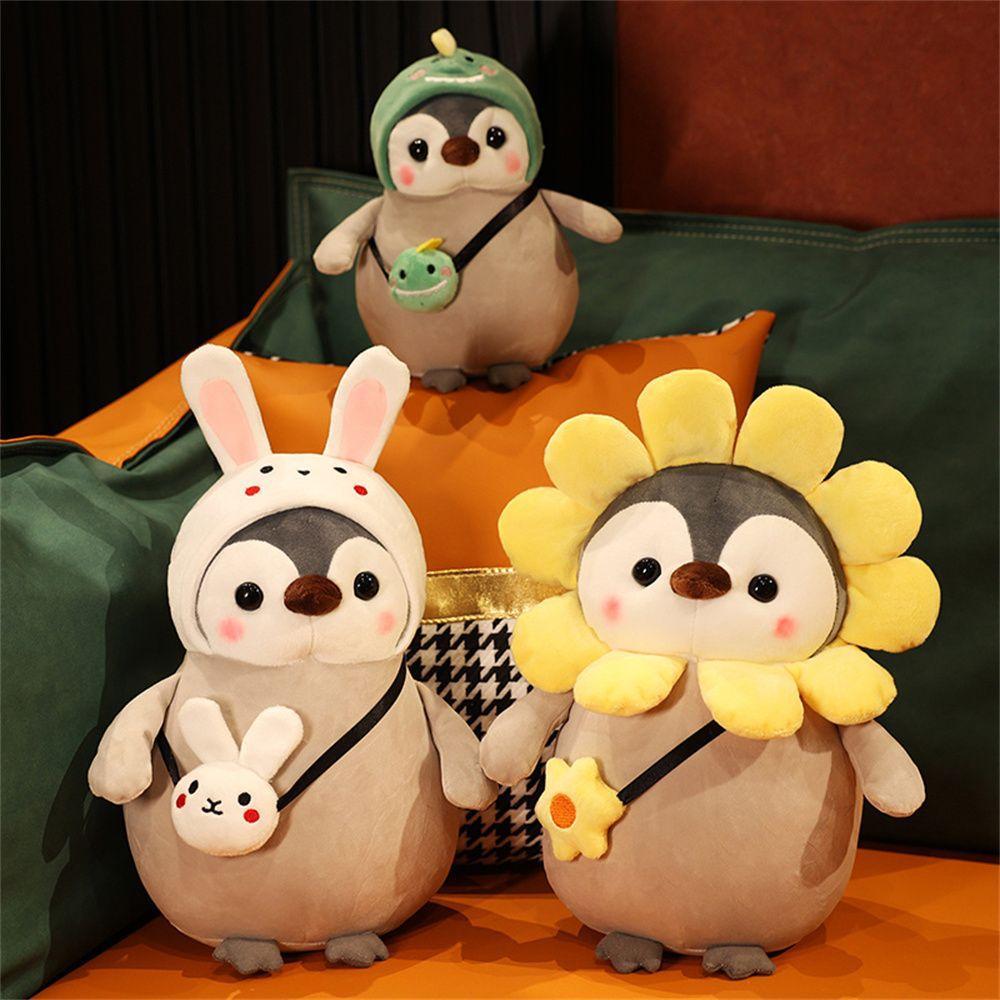Soft Pillow Plush Penguin Toy Penguin Stuffed Toys Penguin Cosplay Plush Toys Stuffed Animals