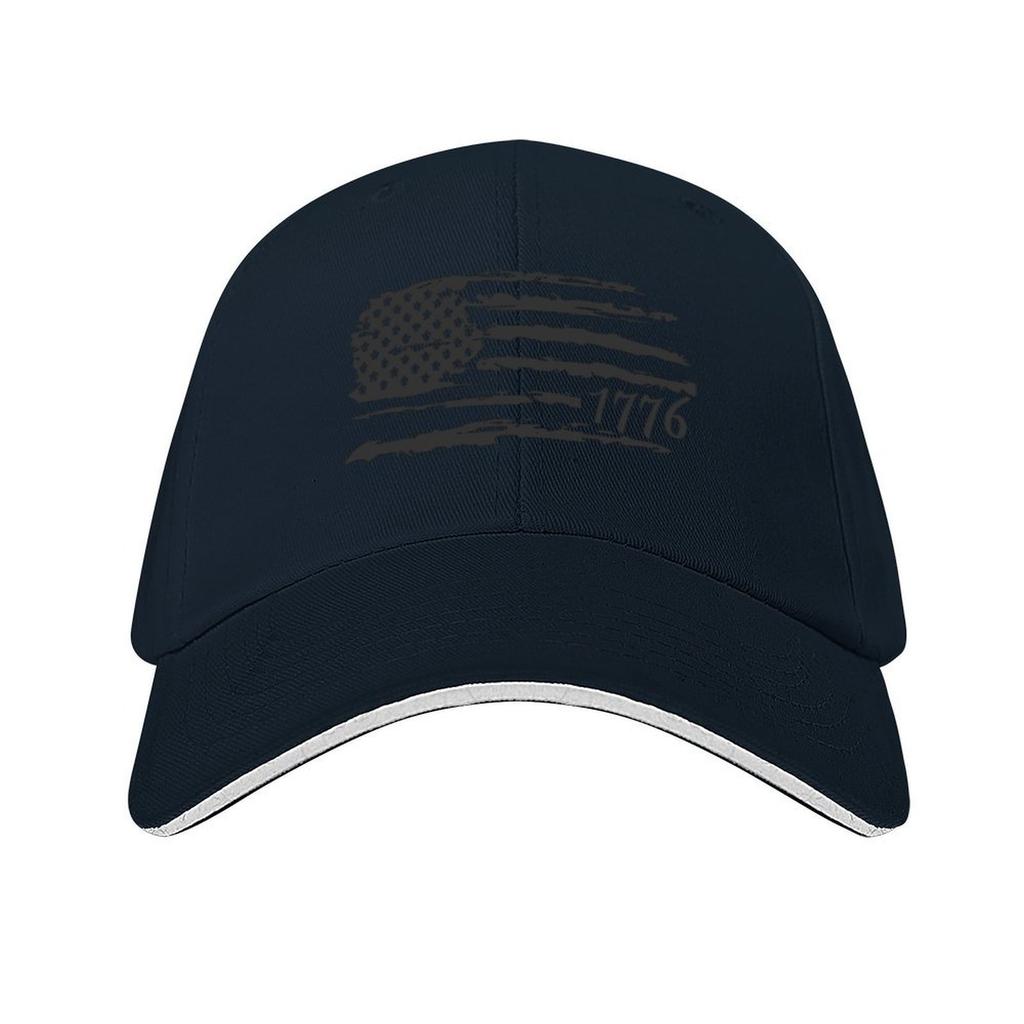 1776 Gray Baseball Cap winter hats for Unisex Fashion Beach Hood Snap Back Hat Luxury Women Unisex's