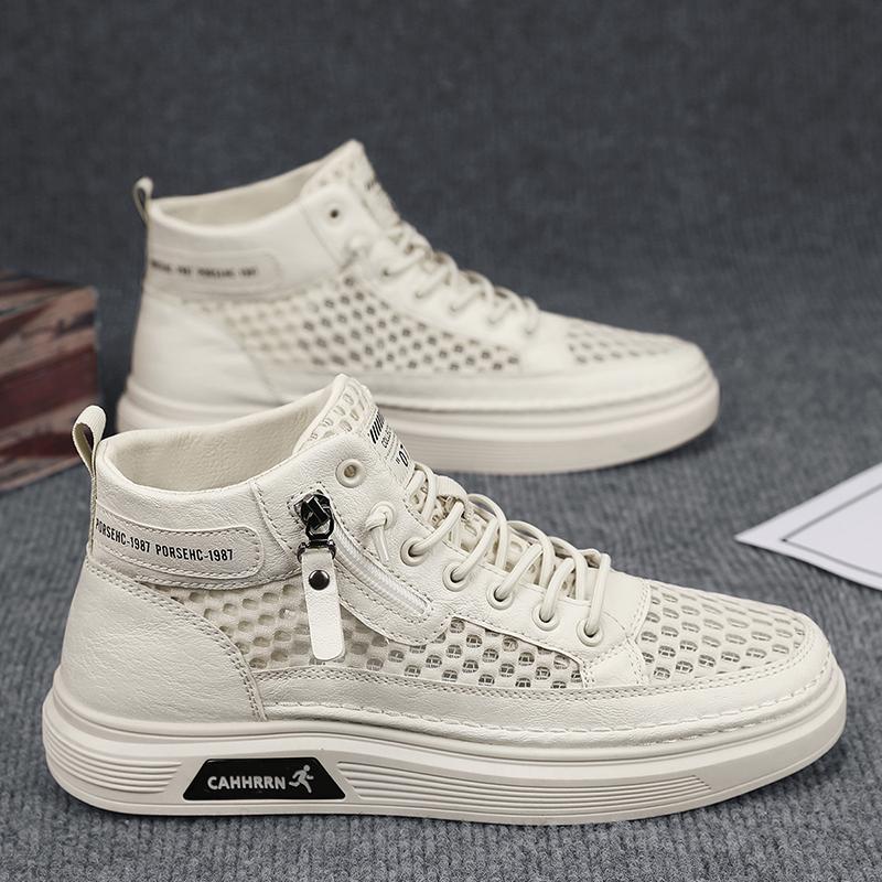 Fashion CYYTL Mesh Summer Shoes For Men Breathable Sneakers Casual Outdoor Running Tennis Platform Sports Hiking Designer Luxury Loafers