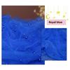 Nail Pearl Tulle Fabric Encryption Soft By The Meter for Yarn Dress Wedding Headwear Curtain DIY Sewing Cloth Smooth White Blue