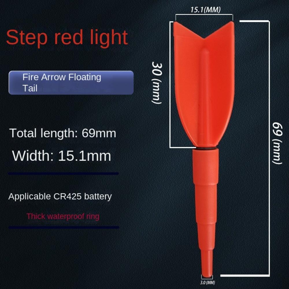 5pcs 2Color Fishing Rod Lighting Stick LED Night Tackle Electronic Pole Lamp Waterproof Fishing Luminous Stick Night Fishing