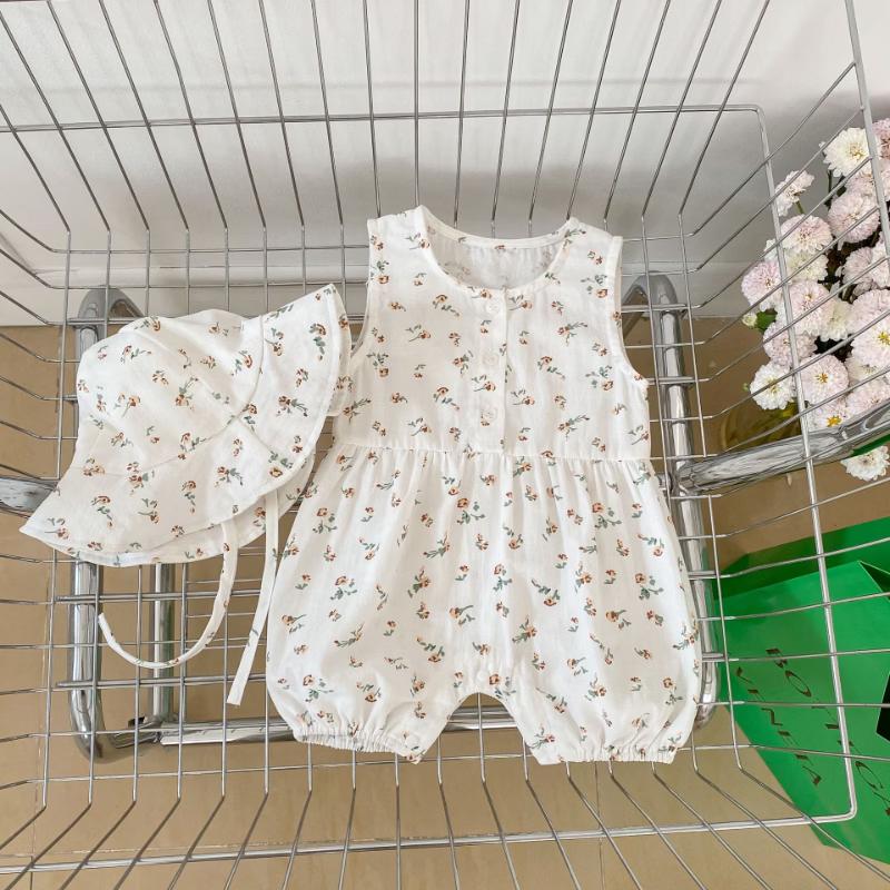 Kayoudo Baby Girl Sleeveless Romper EU 37