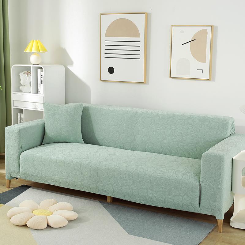 Sofabezug Canvas Allround-Universalbezug Wohnzimmer All-Inclusive-Set Antihaft-Fell Modern Einfach Rutschfest Advanced Sense
