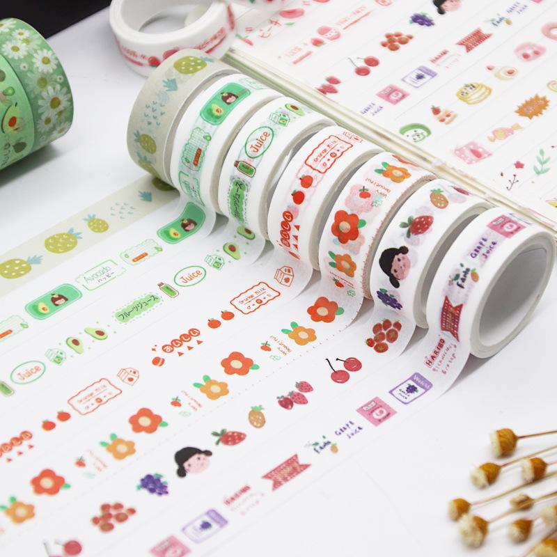 60 Rolls of Cute Cartoon Tape for Children