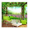Wallpaper Fresh Grapevine Pastoral Scenery Wall Paper Living Room Tv Background Mural 3d Wallpaper