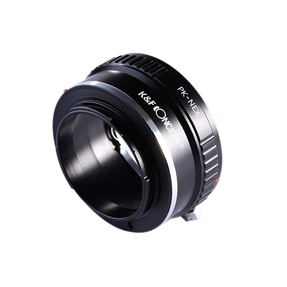 CONCEPT Pentax K PK E Mount Adapter with Lens Cloth K&F -NEX Pk-nex (KFNEX)