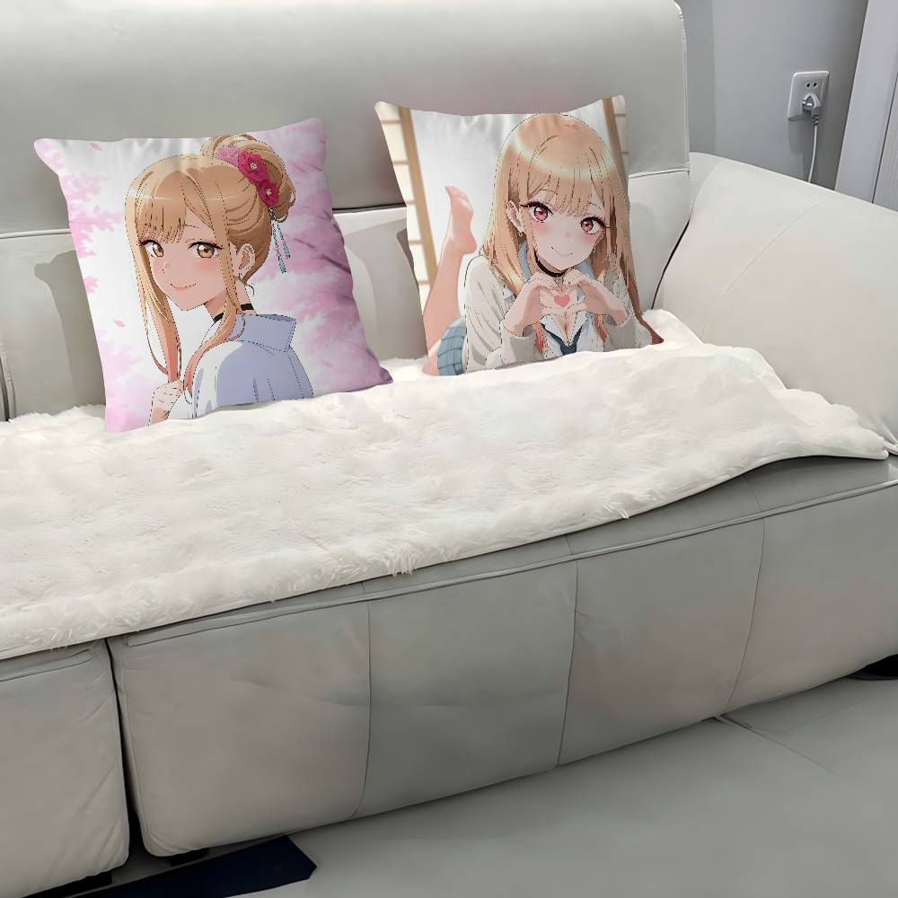 Marin Kitagawa Cushion Cover Decorative Pillow Sofa Home Decor Case Pillow Cases