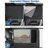 JOYTUTUS Rear Wrangler Side Window Sun Shade Camping Window Ect Screen Compatible With 2007-2024 Wrangler JK JL 4 Doors Gladiator JT, Car Window