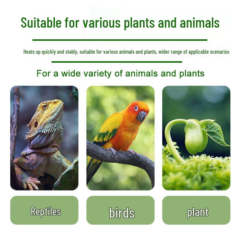 Lamp Heat Ceramic Reptile For And Small Animal Habitats No Light Emission
