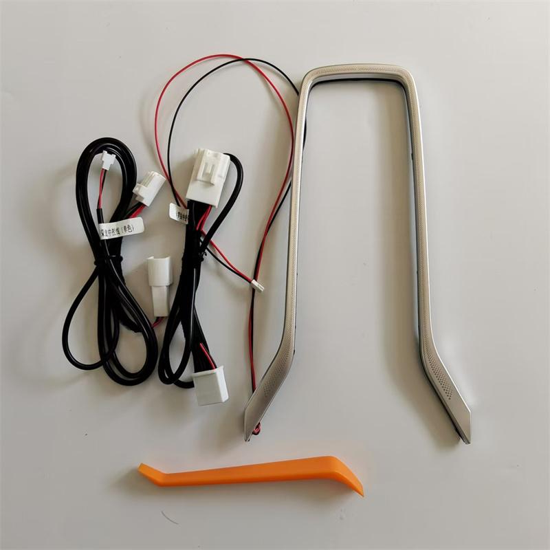 Car LED Central Cup Holder Atmosphere Ambient Light Interior Decorative Lamp For Toyota Corolla CROSS /Altis -2024