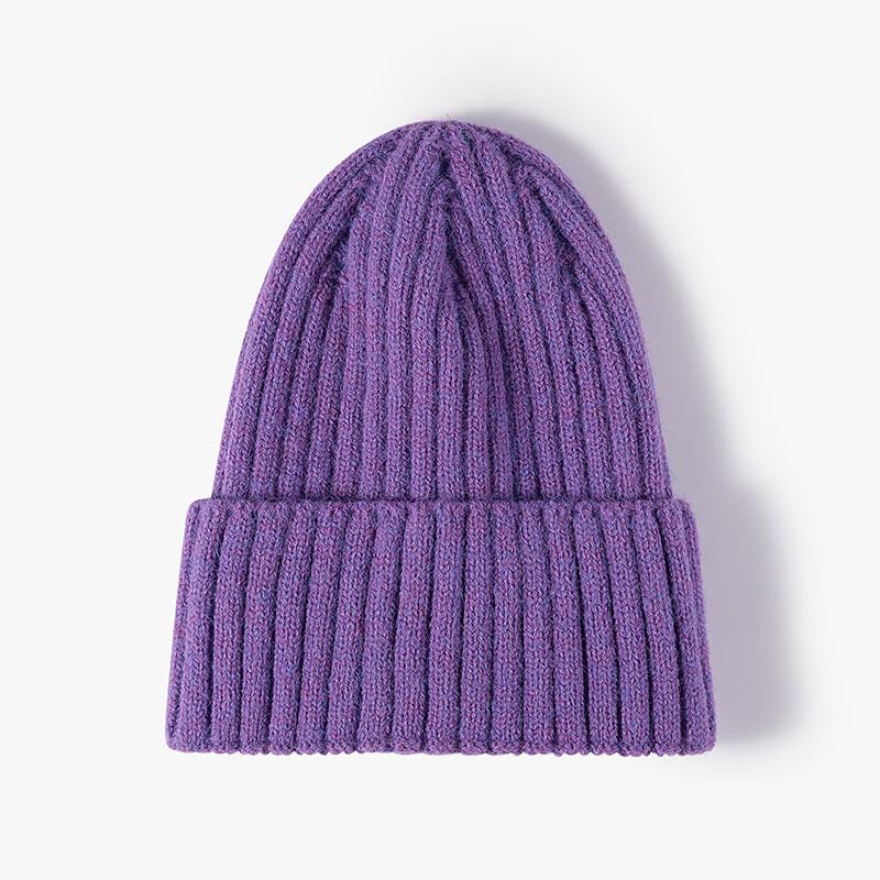 Junbie Chunky Knit Imitation Wool Cuffed Beanie One Size (54-60CM)