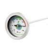 304 Stainless Steel Soil Thermometer Probe Size 5x500mm Dial Diameter 54mm