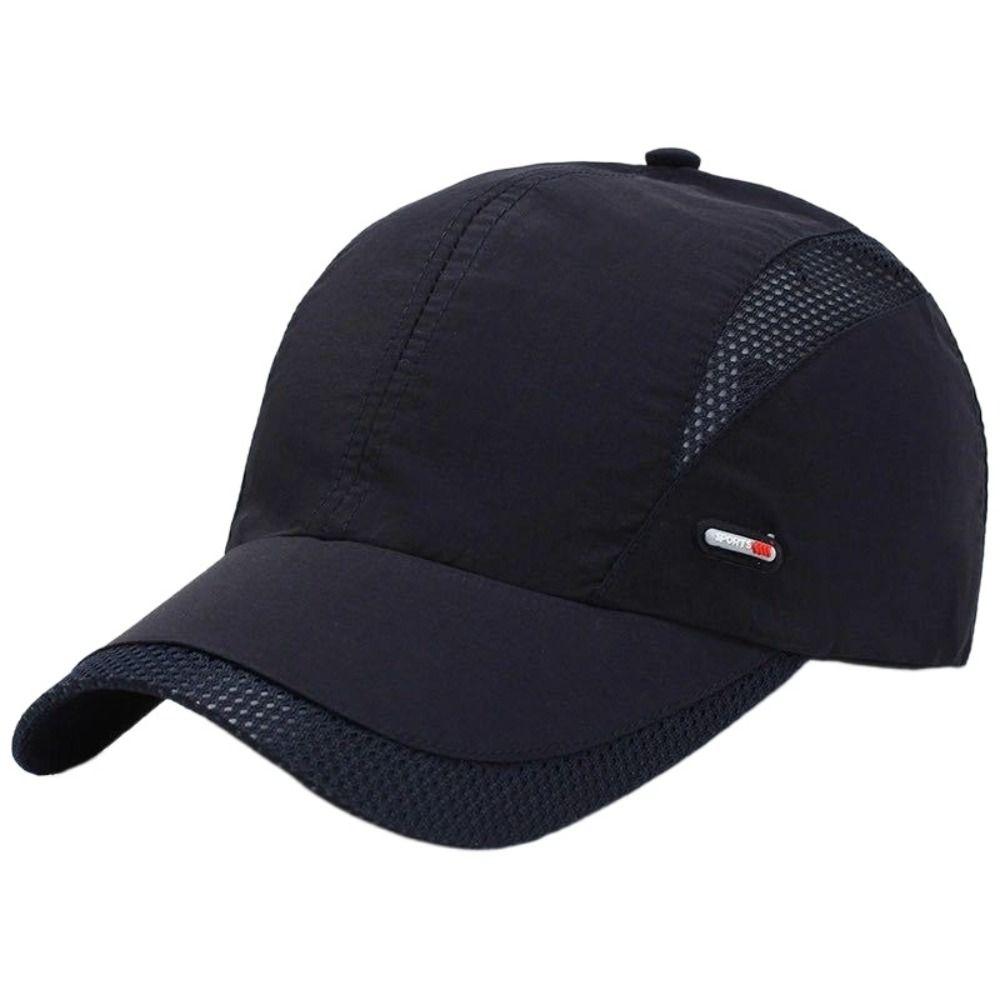 Sun Protection Quick Dry Cap Ultra-Thin Sports Hat Adjustable Mesh Baseball Cap  Cycling