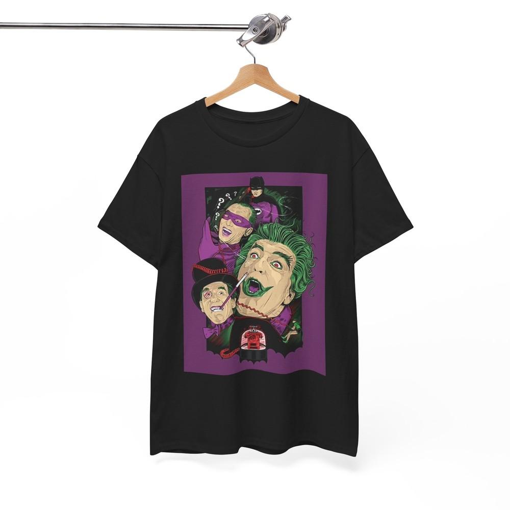 The Joker T Shirt Vintage Graphic Movie Unisex Heavy Cotton Tee Unisex T-Shirt S