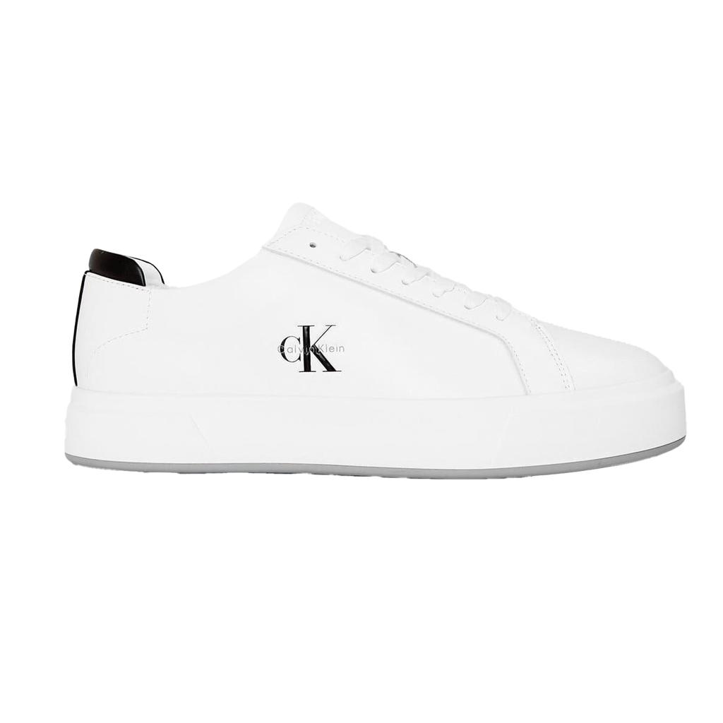 Calvin Klein Mens Basket Logo Cupsole Court Trainers