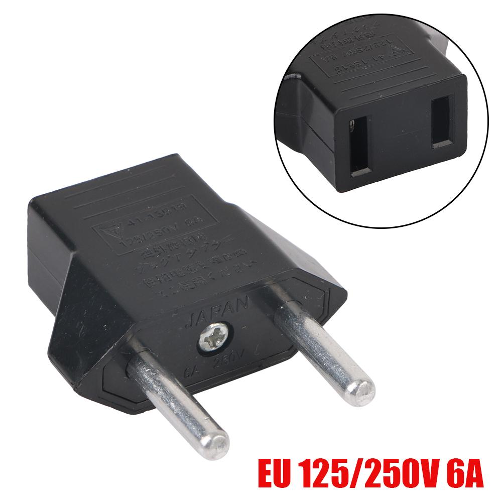 1PC Converter 2 Round USA To Euro Europe US UK AU To EU Plug Travel Wall AC Power Universal Charger Outlet Adapter Pin Socket