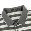Men's Striped Short-Sleeve Polo Shirt