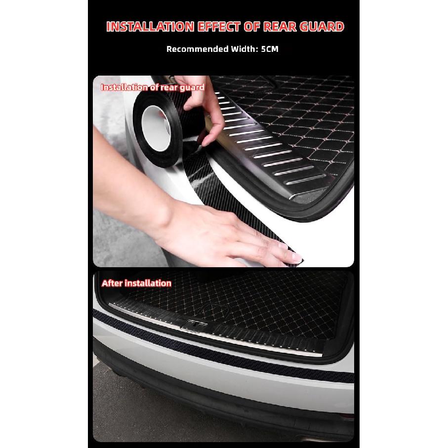 

Car Door Edge Guards Door Sill Protector Anti-Scratch Anti-Collision Car Anti Scratch Plate Protective Strip Rear Bumper,Suitable for Most car 2in*16.4ft прозрачный