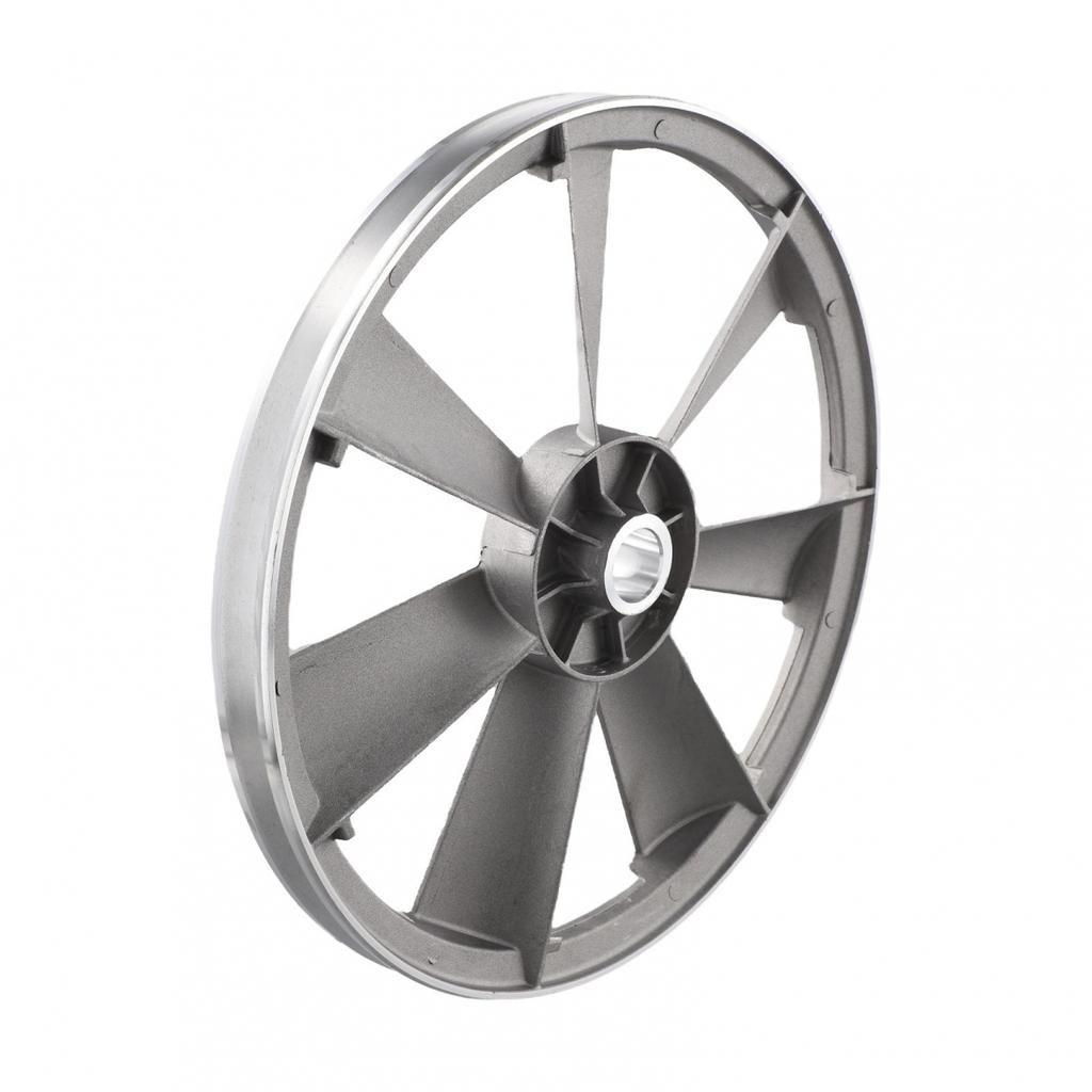 Cap de mașină eficient cu curea pentru compresor de aer, Volant cu design cu roată triunghiulară