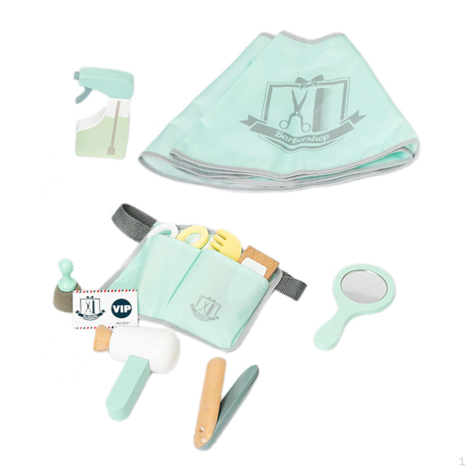 

Притворись, парикмахерская, игрушка, деревянный набор для макияжа, ролевые игры, реалистичные аксессуары, деревянная красота