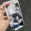 Anime Uchihas Sasukes Phone Case for Samsung Galaxy S26 S25 S24 S23 S22 S21 S20 Note20 FE Ultra Edge Plus 4G 5G Clear