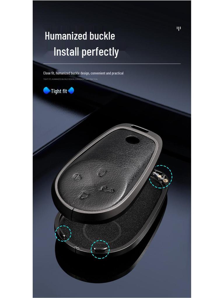 NIO ES6/ET5/ES8/EC6/ET7 2023-2024 Metal Key Cover