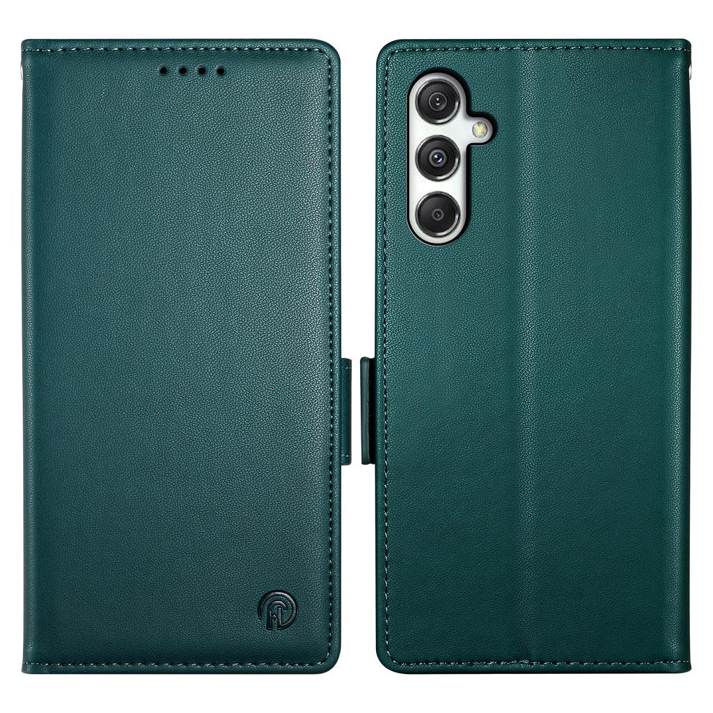 DF-010 Für Samsung Galaxy M35 5G Ständerhülle PU Leder Brieftasche Handyhülle