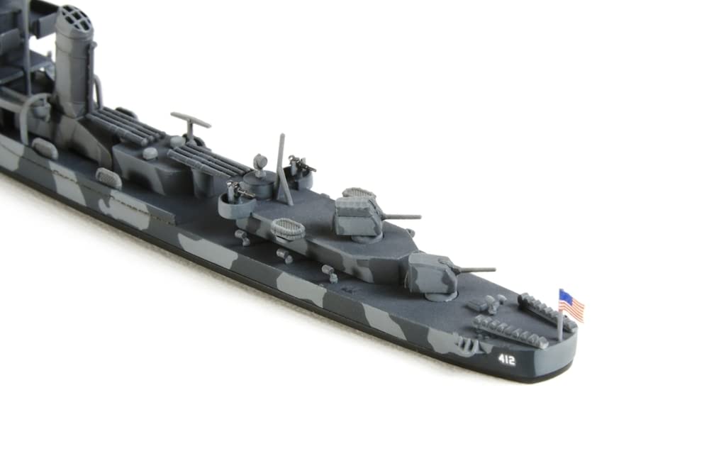 Tamiya Waterline Series 911 Navy Destroyer DD412 Hammann Plastic Model Kit 31911 1/700 No. U.S.