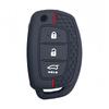 3 Button Silicone Remote Car Key Cover Case For Hyundai I20 Ix45 I40 Ix35 I30 I10 Kona Tucson Creta Accent Solaris Elantra