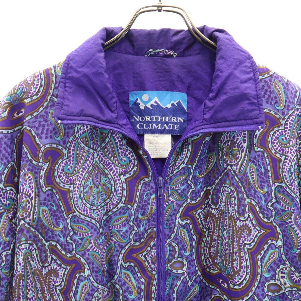 NORTHERN CLIMATE 90s Old Overall Handle Nylon Jacket M Purple Men's Used