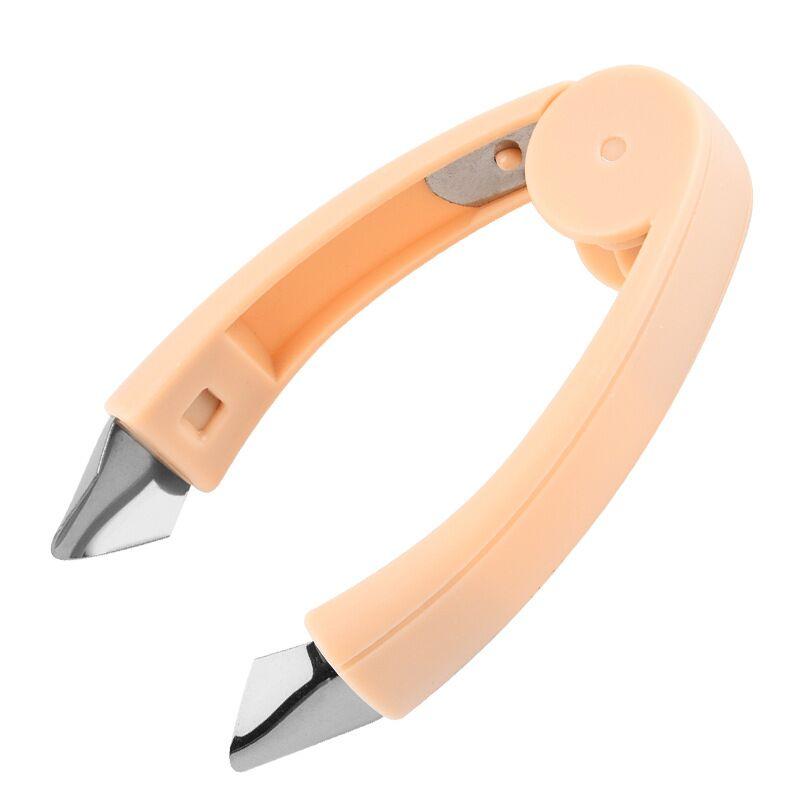 Strawberry Huller,Stem Remover, Tomato Corer ,Potato Pineapple, Carrot Cutter Tool,Kitchen Gadget ,Tweezers,Peeler,Utensil Clip  (Blue)