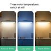 Desk Tricolor Temperature Learning Reading Lights, Style: USB Direct Plug (White)
