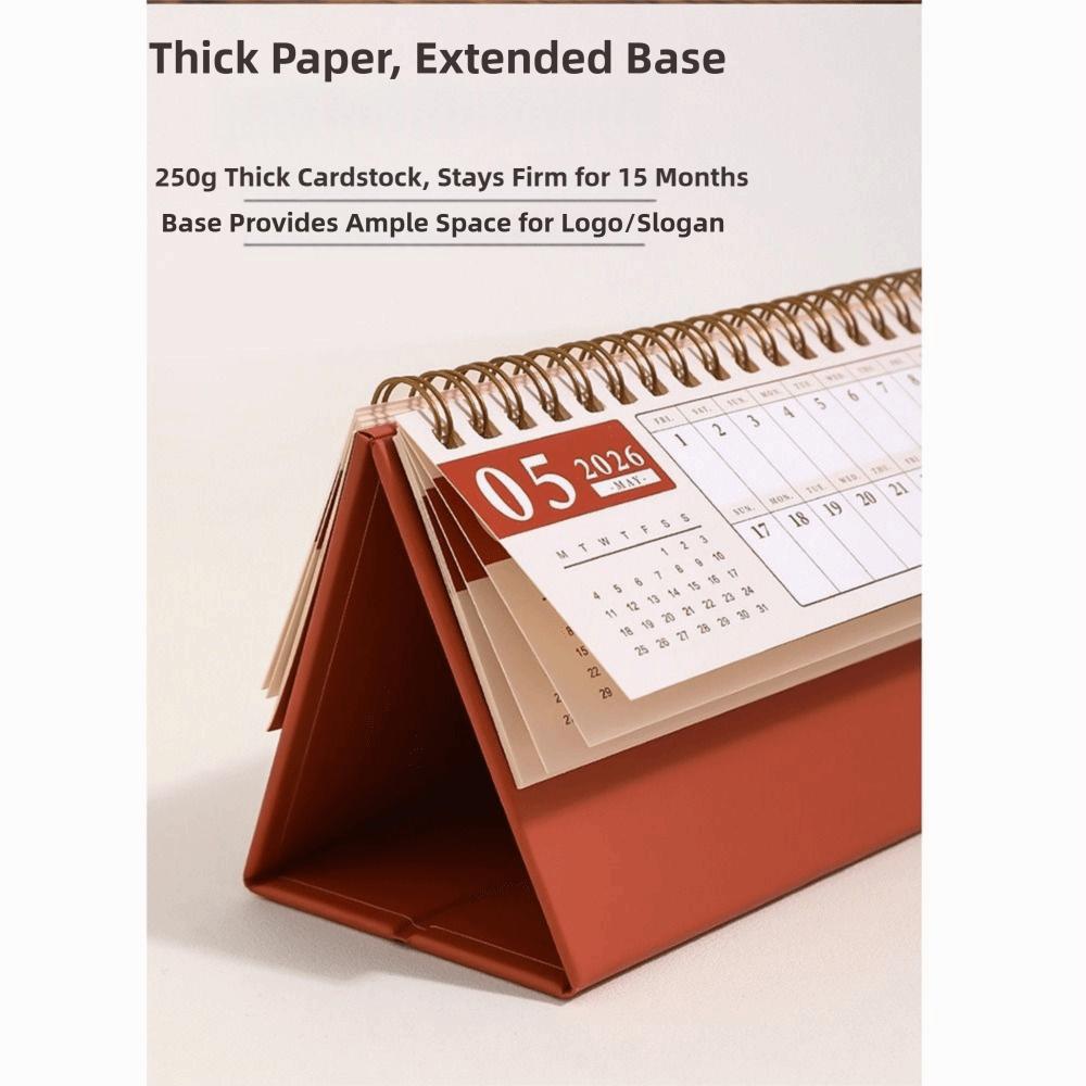2026 Desktop Calendar 2026 Desktop Calendar Spiral Binding Checklist Planner School Stationery