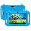2024 7-inch Android Learning Tablet for Kids with Leather Case, WiFi, 2+32 GB