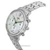 Fossil Neutra Chronograph Crystal Accents Stainless Steel White Mother Of Pearl Dial Quartz ES5357 Women's Watch