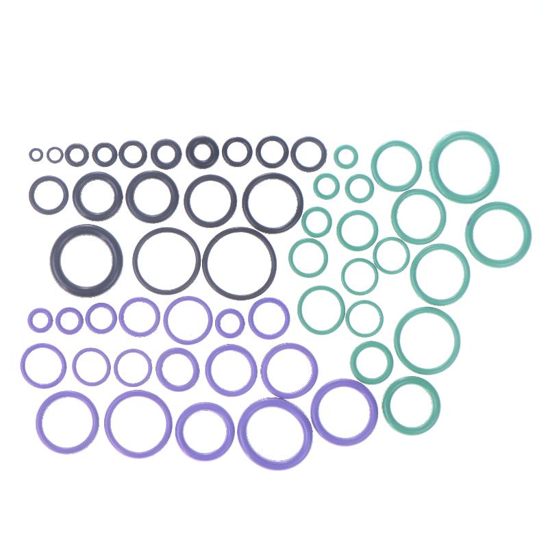 1 Box 3 Colors Sealing Elastic Band Rubber O-Ring Set Gaskets Seal Nitrile Rubber Bands High Pressure O-Rings Repair Kit
