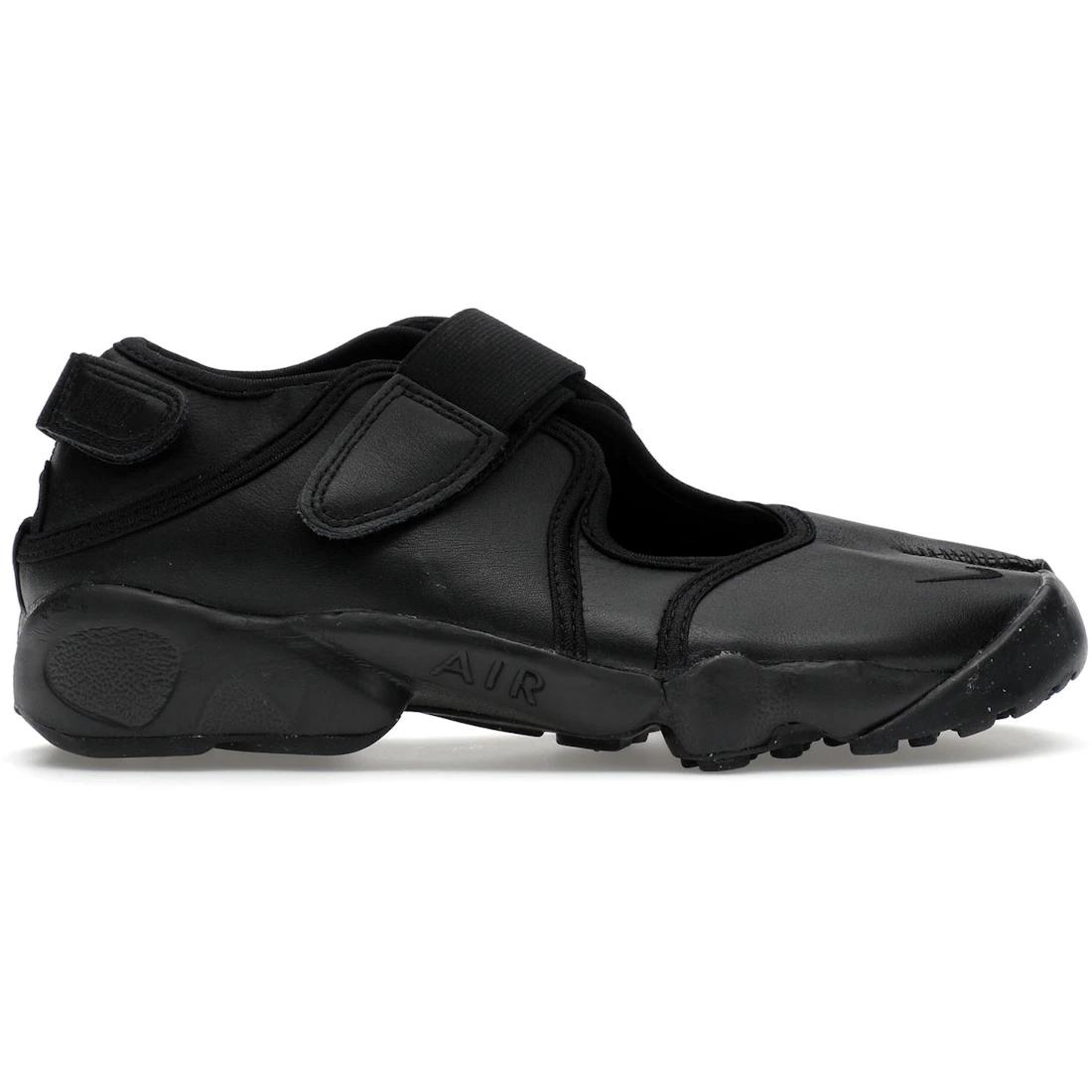 

Кроссовки Nike Air Rift Кожа Тройной Черный (Женский)(HM5737-002) 35.5