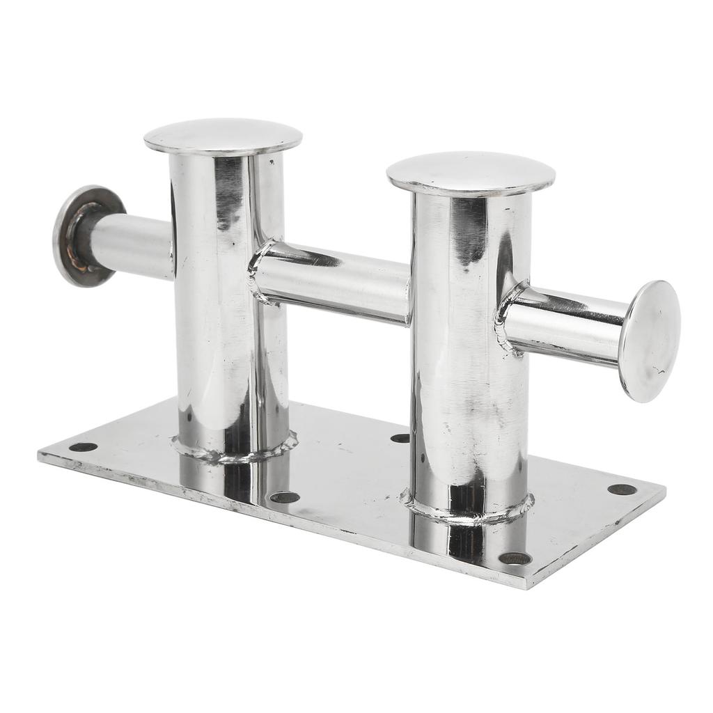 Heavy Duty Double Cross Bollard 316 Stainless Steel Mooring Bitt Cleat
