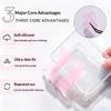 1 Pair Bear Ear Eyelash Perm Pads Reusable Silicone Lash Lifting Curling Strips Soft Under Eye Pads For Eyelash Perm Makeup Tool