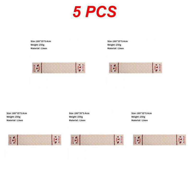 Christmas Table Runner Merry Christmas Decoration for Home Xmas Party Decor 2024 Navidad Notal Noel Ornament Happy New Year 2025