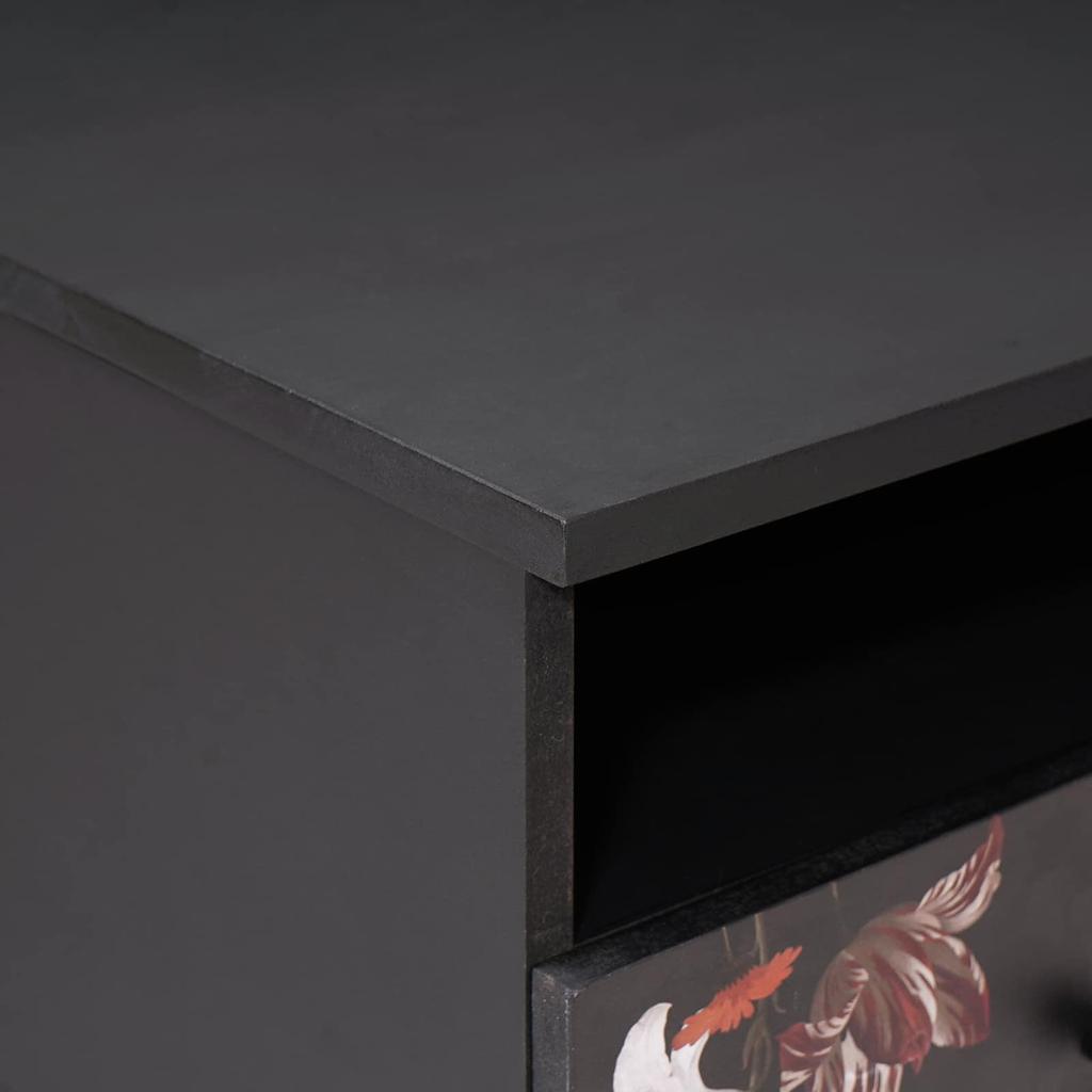 Multicolored Coffee Table 80 X 54 X 40 Cm Solid Mango Wood