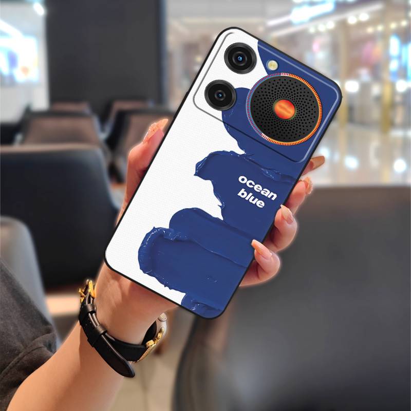 Phone Pouch Waterproof Phone Case For ZTE Nubia Music Shockproof Fashion Design Cartoon Anti-knock Protective Anti-dust