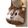 Fluffy Autumn and Winter Shoulder Bag Cute Bag Girl Soft Cute Chichtiti Plush Doll Bag Girl