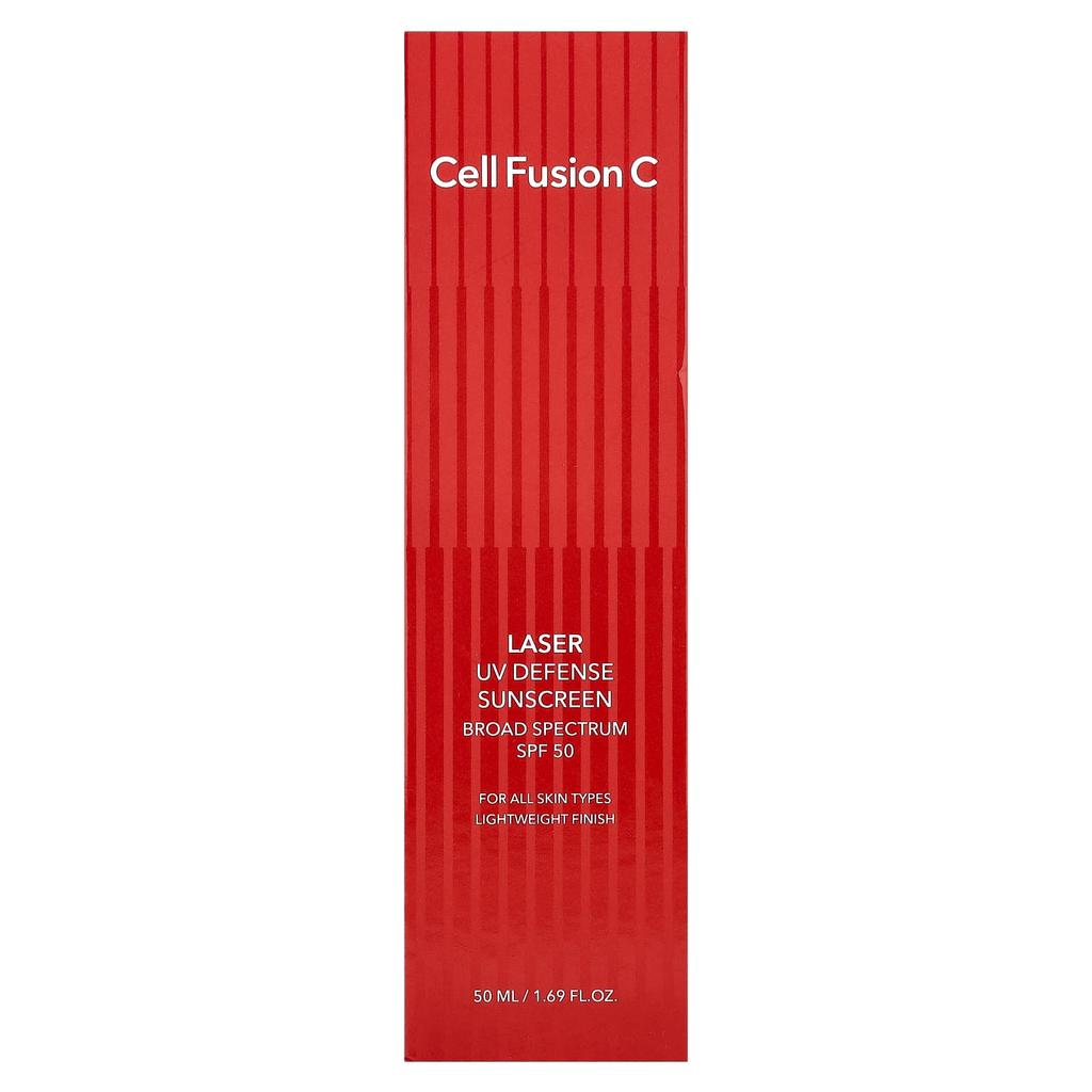 Cell Fusion C Laser UV Defense Sunscreen, All Skin Types, SPF 50, 50ml (1.69fl Oz)