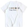 Short Sleeve Cotton Loose Tshirts Unisex Streetwear Copy Moon Joy Tshirt Design Graphic Printing Clothing Casual Summer Tees