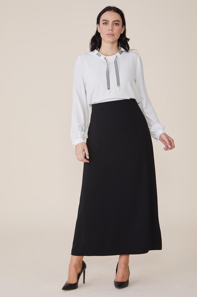 Women's Style Big Size Skirt Plus Size Bell Skirt 778 Etamine Pattern Stone Color